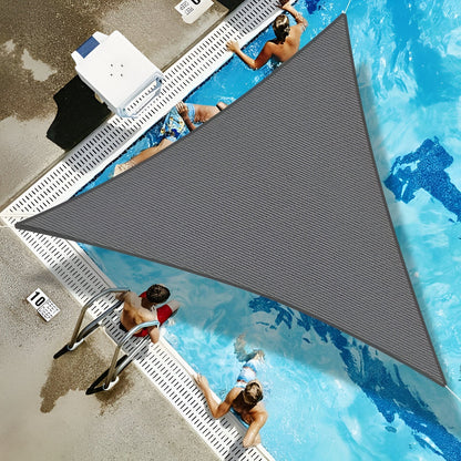 Vela de Sombra TriBlocker | Diseño Triangular Impermeable con Protección UV