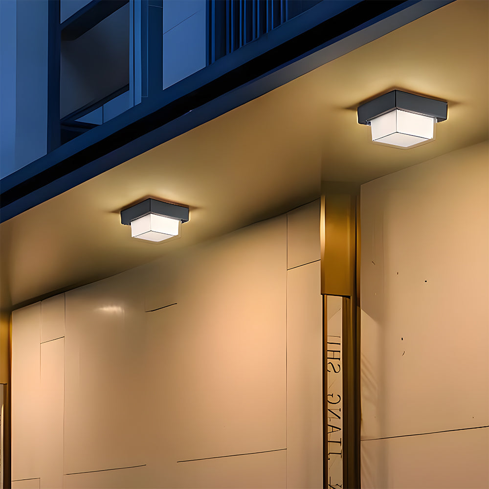 Luz de Teto LED Exterior | Embutida à Prova de Água IP68