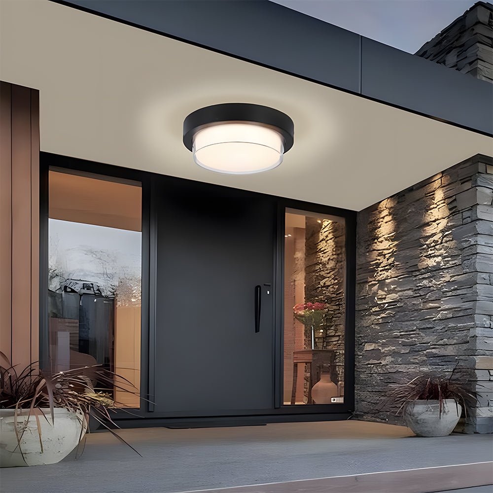 Luz de Teto LED Exterior | Embutida à Prova de Água IP68