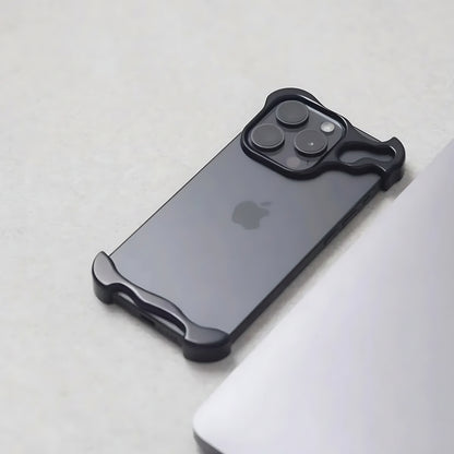 Phone Case Slim Titanium Alloy Protective Magnetic Cover