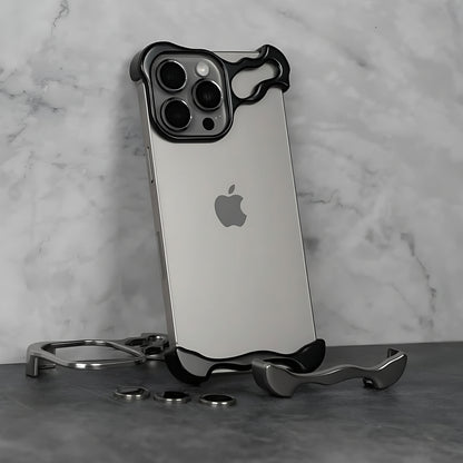 Phone Case Slim Titanium Alloy Protective Magnetic Cover