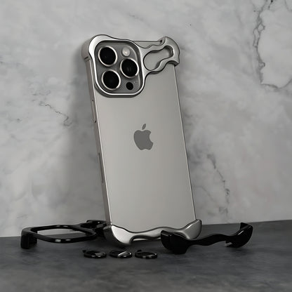 Phone Case Slim Titanium Alloy Protective Magnetic Cover