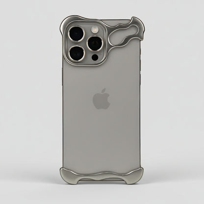 Phone Case Slim Titanium Alloy Protective Magnetic Cover