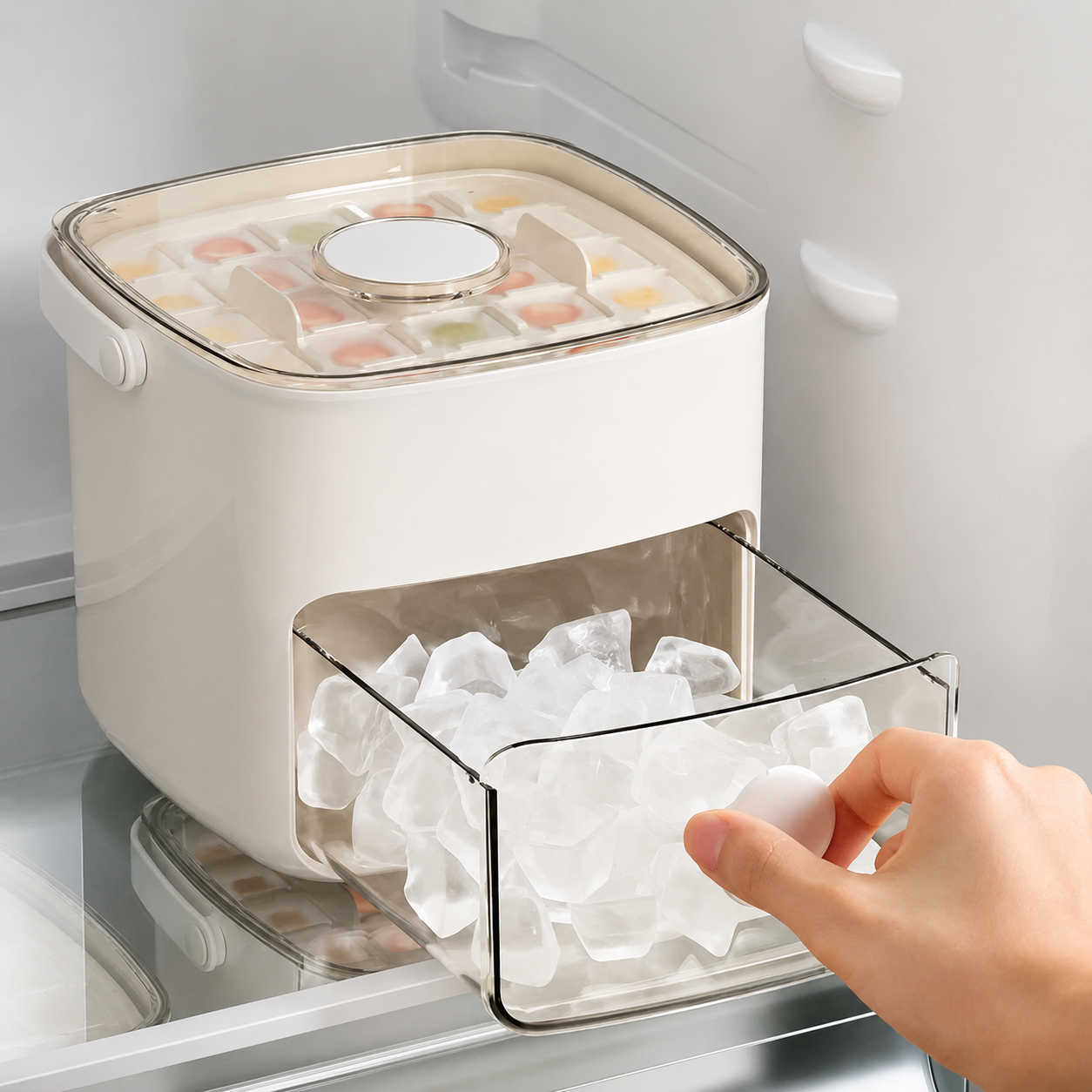 Ice Maker Countertop Portable Fast Ice Cube Machine