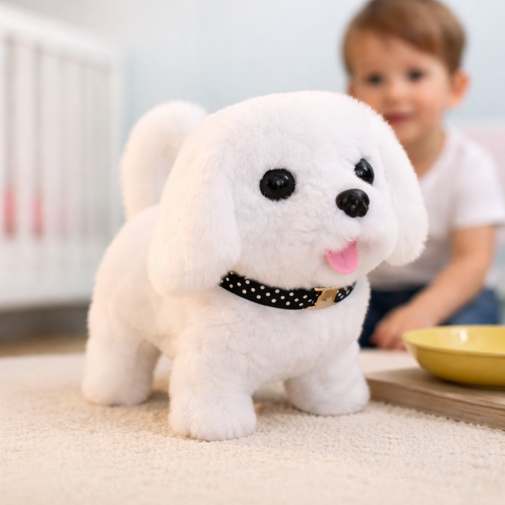 Cane Giocattolo Peluche Interattivo Robot Realistico