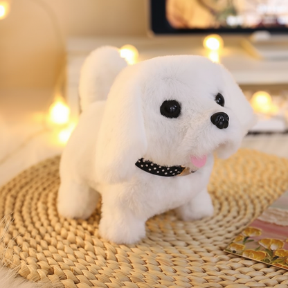 Giocattolo Interattivo per Cani Peluche Cucciolo che Cammina e Abbaia
