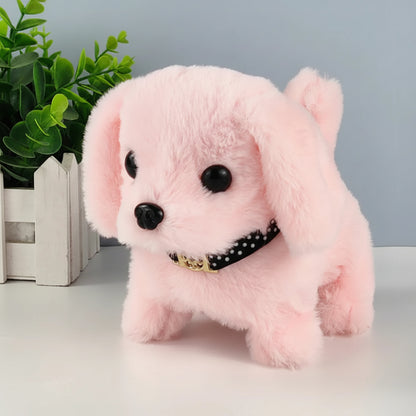 Giocattolo Interattivo per Cani Peluche Cucciolo che Cammina e Abbaia