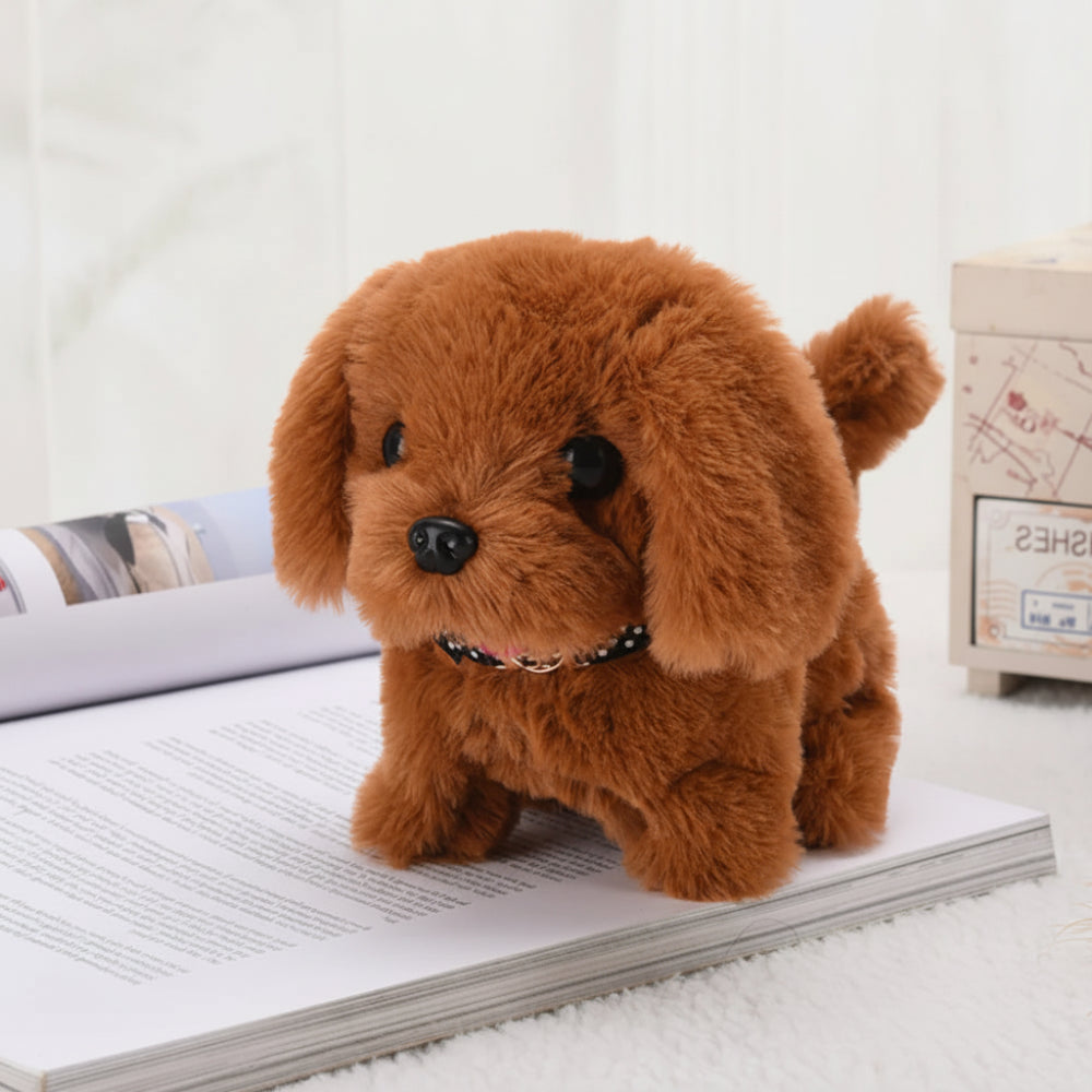 Giocattolo Interattivo per Cani Peluche Cucciolo che Cammina e Abbaia