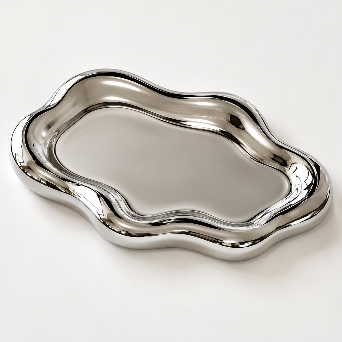 Tavă organizatoare pentru bijuterii, din ceramică, decorativă pentru măsuța de toaletă