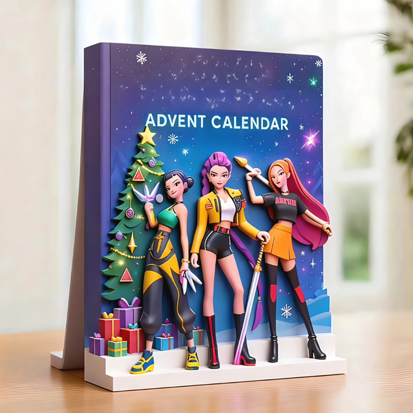 K-Pop Anime Advent Calendar 24-Day Countdown Gift Set for Kids 0