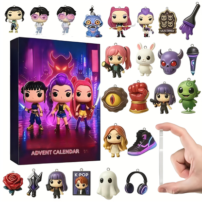 K-Pop Anime Advent Calendar 24-Day Countdown Gift Set for Kids 5