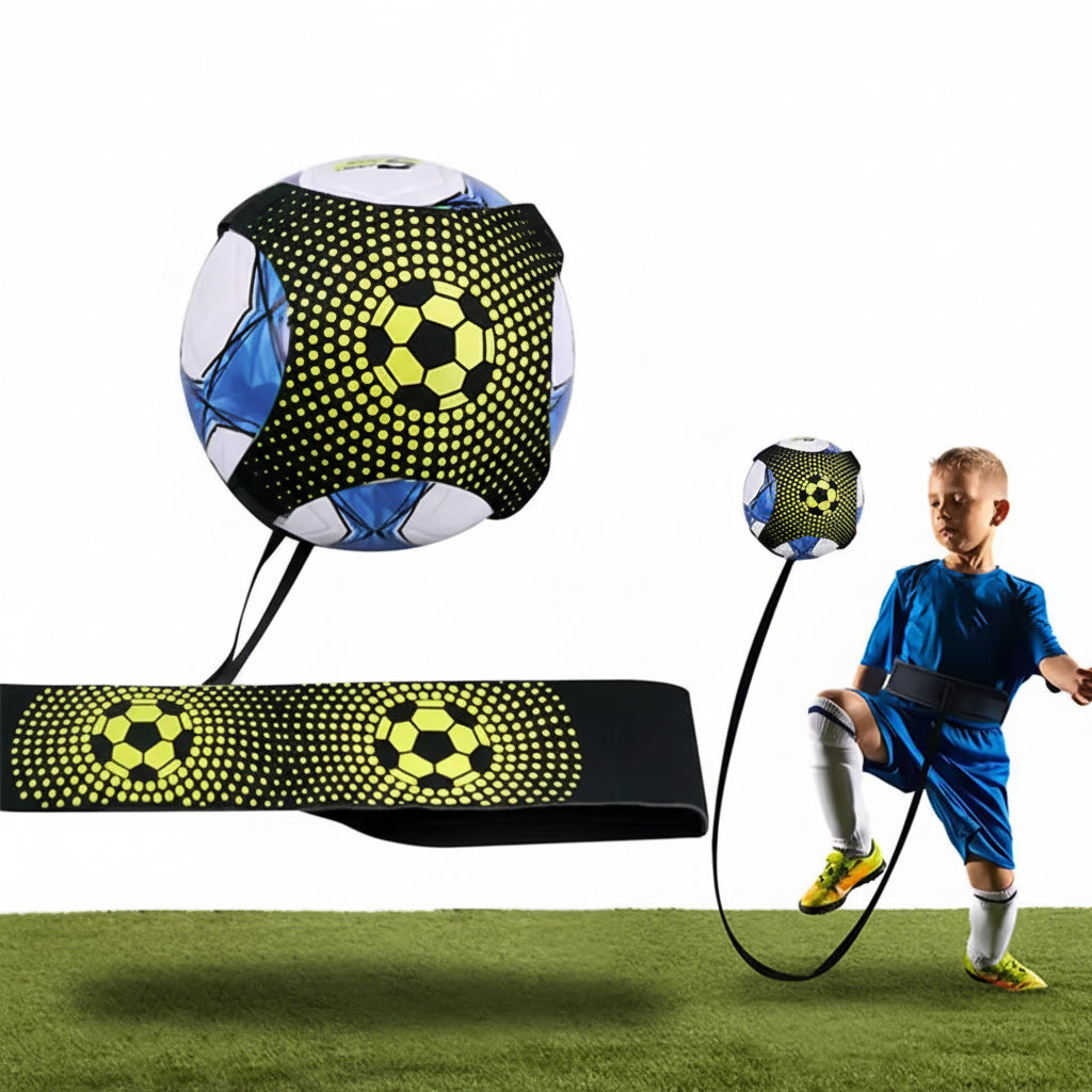 חגורת החזרה לאימון כדורגל לילדים לתרגול מסירות לבד