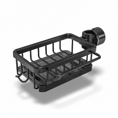 Küchenspülen-Organizer Aluminium-Aufbewahrungskorb Schnellentwässerungs-Design