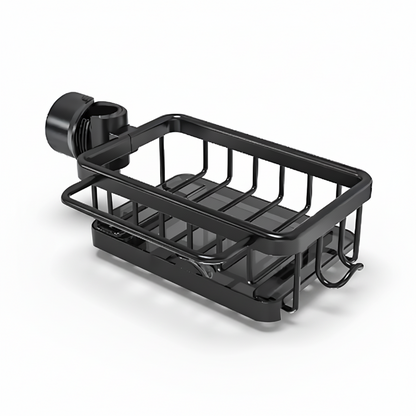 Küchenspülen-Organizer Aluminium-Aufbewahrungskorb Schnellentwässerungs-Design