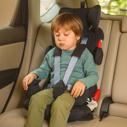 Seggiolino Auto Rialzo per Bambini Sedia di Supporto Regolabile per Viaggio