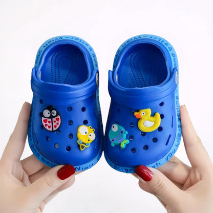 Børnetræsko Tegneserie Slip-On Have-Sandaler Småbørnssko