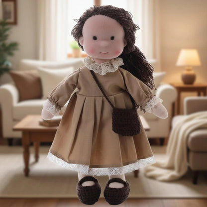 Boneca Crianças Brinquedo Companheira Jogo Criativo Presente