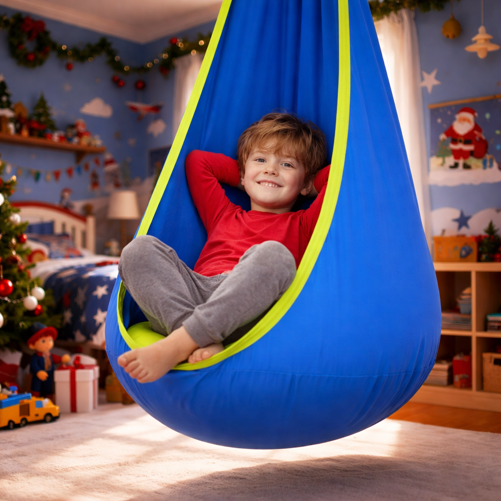 Columpio Pod para Niños Asiento Sensorial Colgante