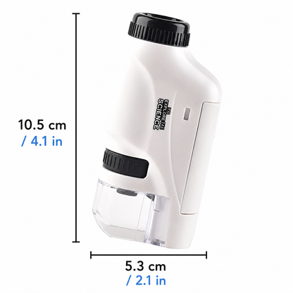 Microscopio Portátil para Niños de Mano Compatible con App