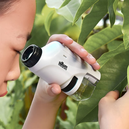 Microscopio Portátil para Niños de Mano Compatible con App