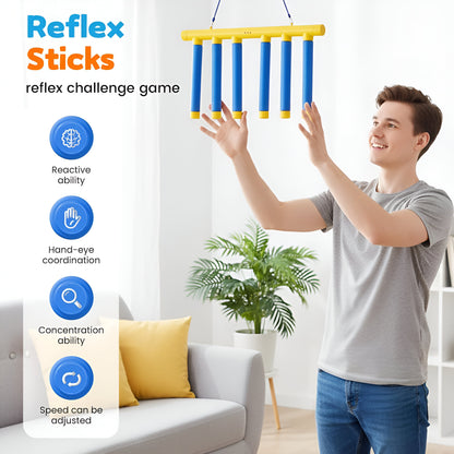 Jogo Reflexos Crianças Treinador Reação Desafio Vara Cair