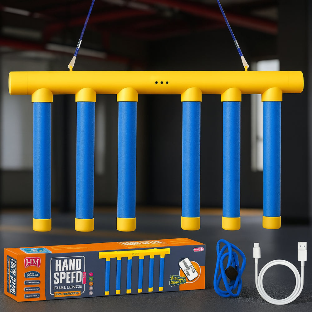 Kids Reflex Game Reaction Trainer Falling Stick Drop Challenge - Image 2