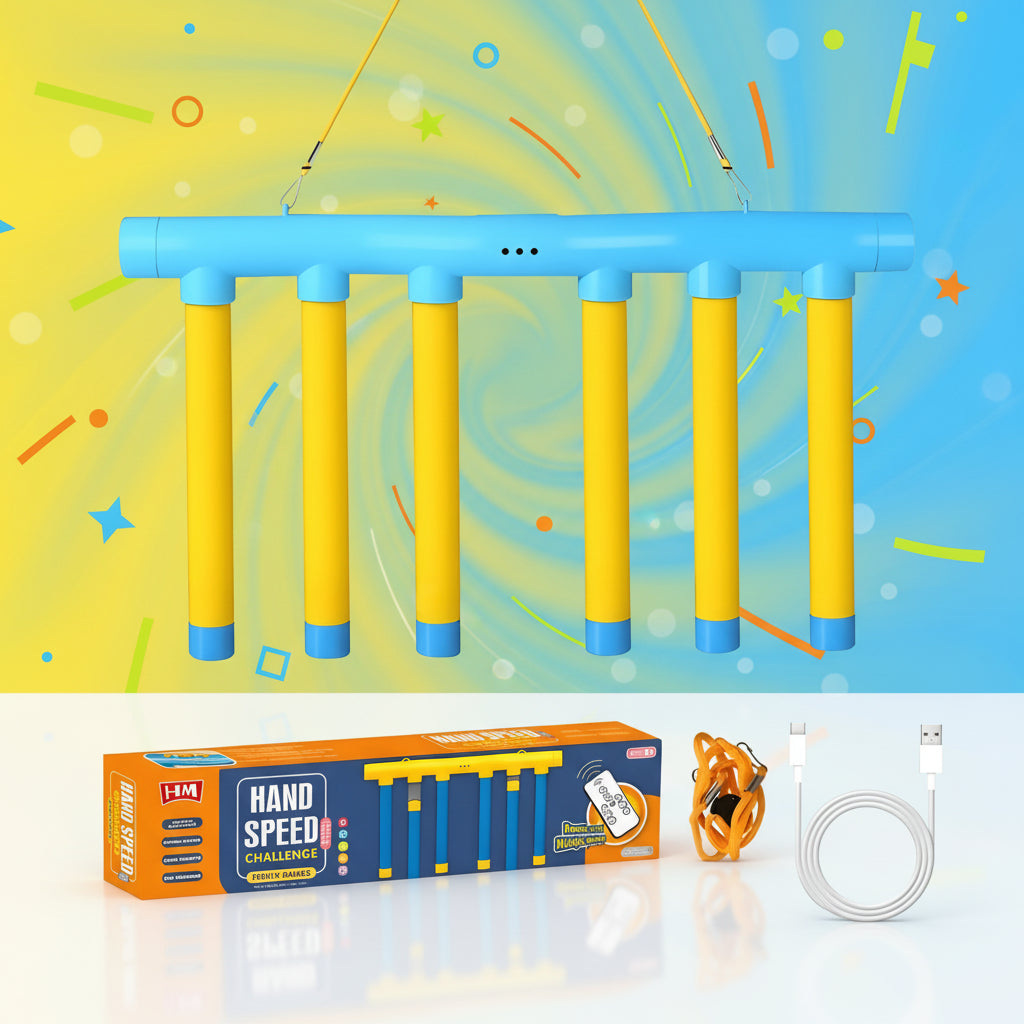 Kids Reflex Game Reaction Trainer Falling Stick Drop Challenge - Image 11