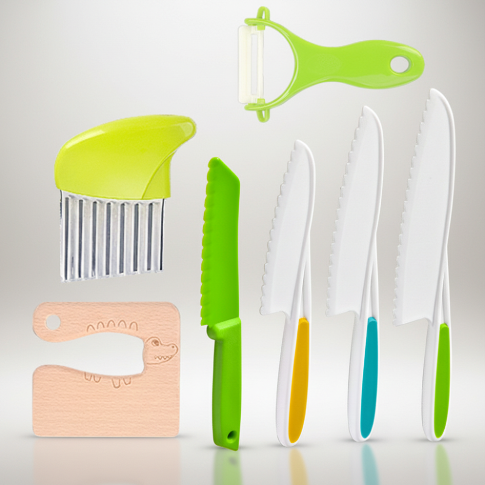 Set da cucina per bambini Strumenti di cottura sicuri per bambini Cuochi principianti