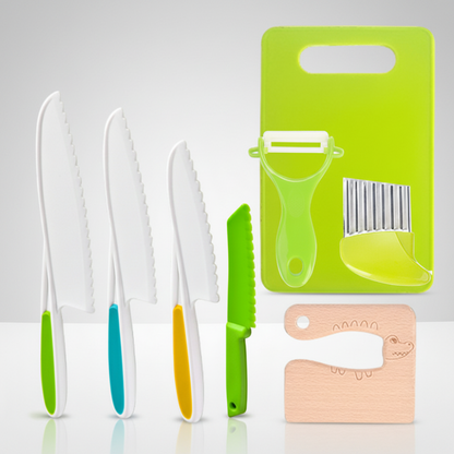 Set da cucina per bambini Strumenti di cottura sicuri per bambini Cuochi principianti