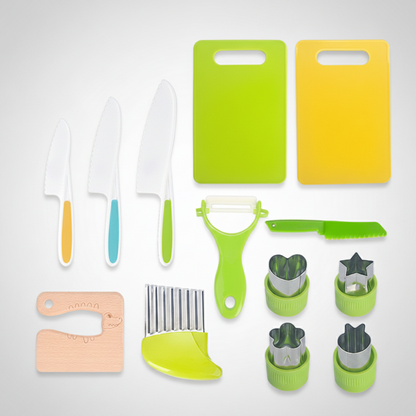 Set da cucina per bambini Strumenti di cottura sicuri per bambini Cuochi principianti