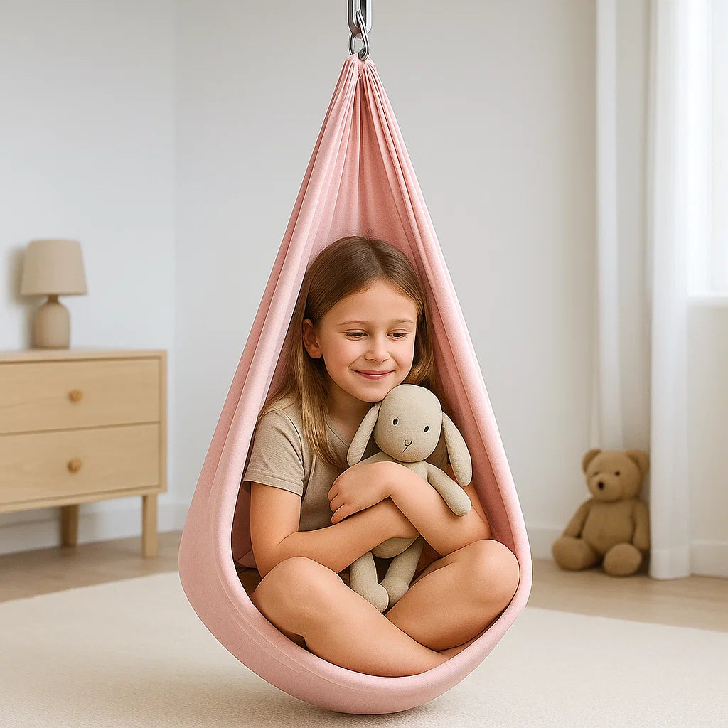 Kids Sensory Swing Cotton Therapy for Relaxation and Comfort 0