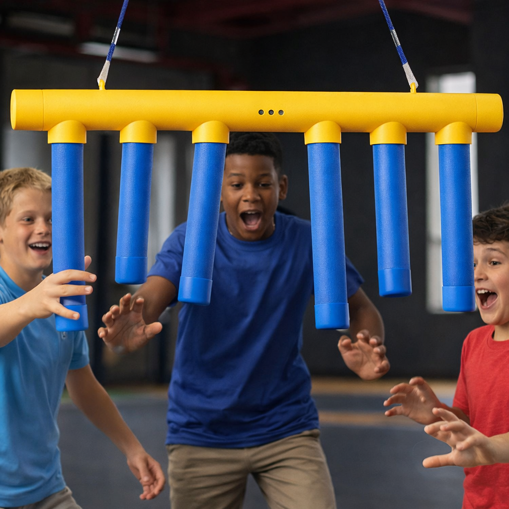Juego de reacción para niños Entrenamiento de reflejos Juguete de caída de palo