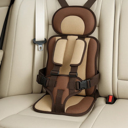 Cadeira Auto Infantil Portátil Dobrável com Arnês de Segurança para Viagem
