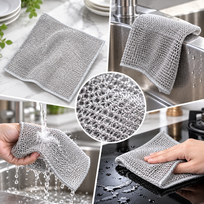 Panno per la pulizia della cucina multiuso, spesso e dal design resistente