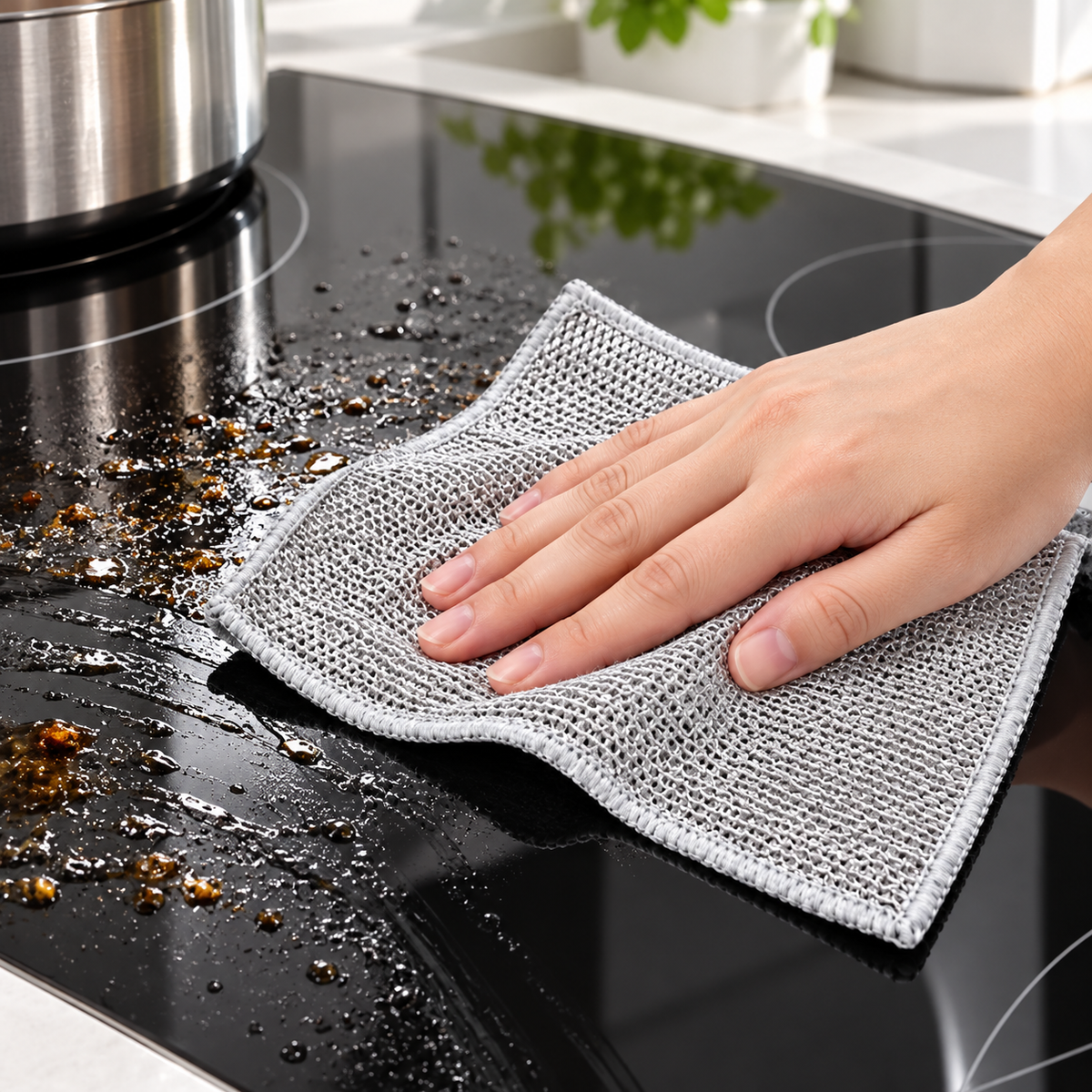 Panno per la pulizia della cucina multiuso, spesso e dal design resistente