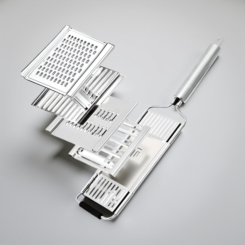 Juego de cortador mandolina de acero inoxidable para verduras de cocina