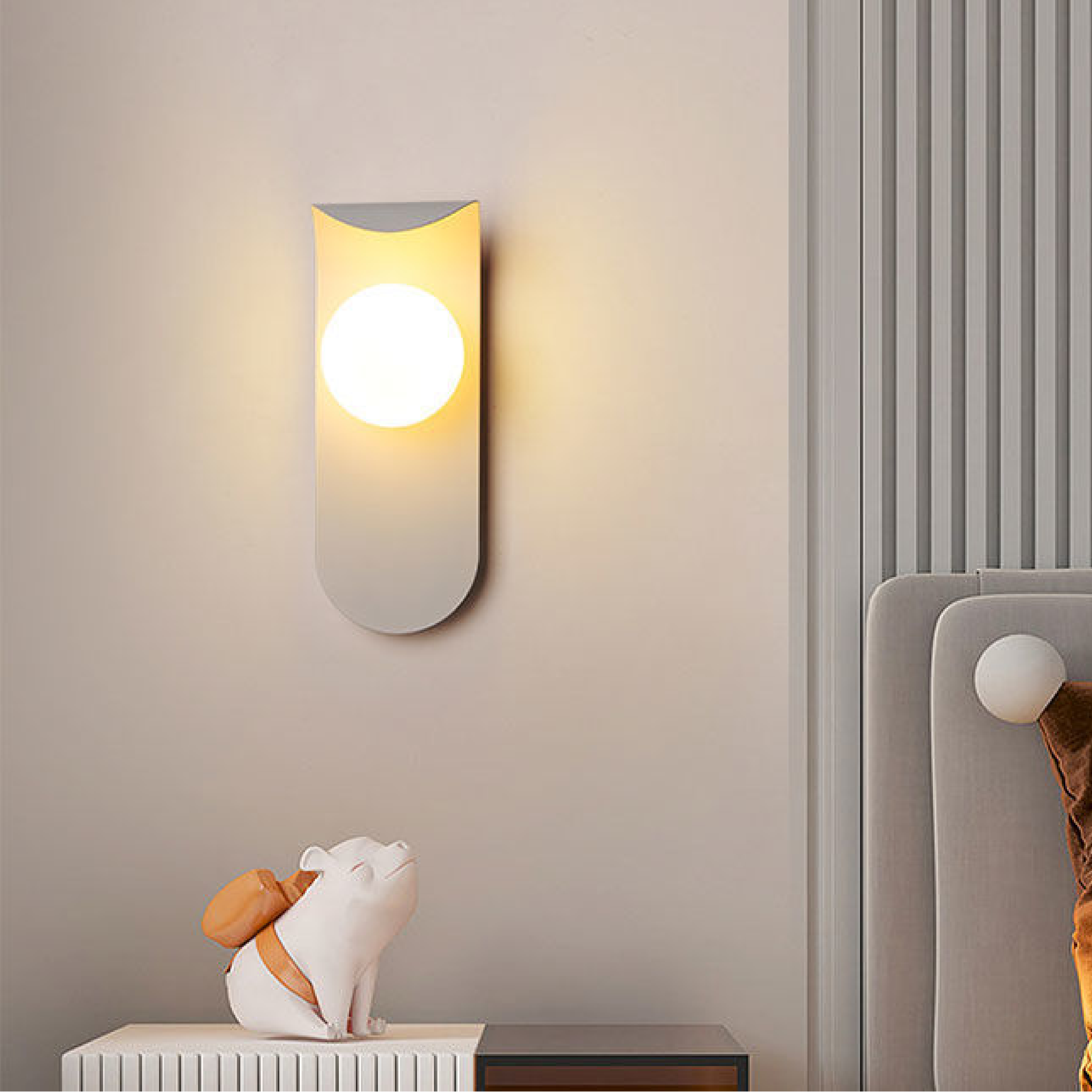 Scandinavian Mount Wall Light | Modern Nordic Design