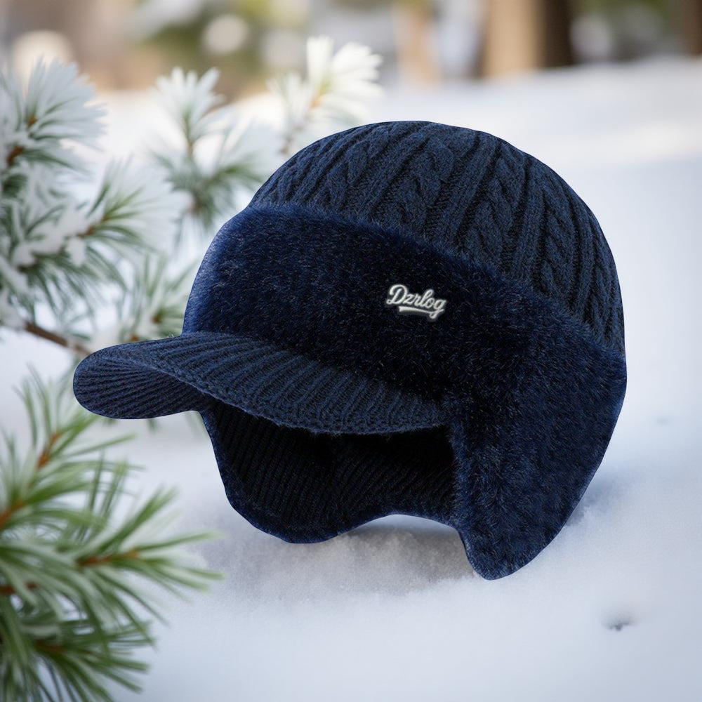 Knit Trapper Hat Ear Flap Winter Cold Weather Cap – DecorsDeluxe