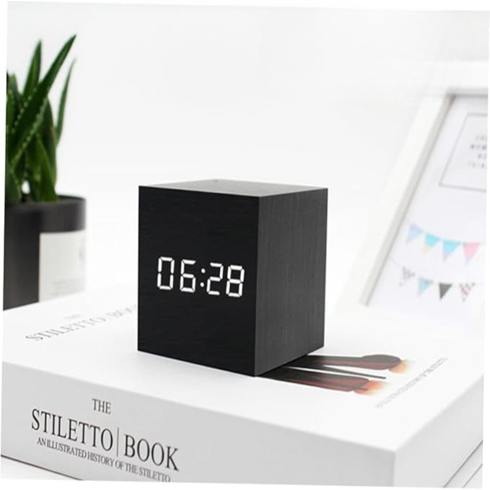 Mini LED Digital Alarm Clock | Compact Modern Design