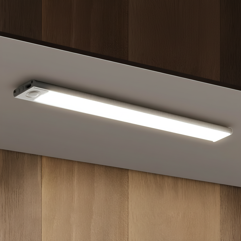 Luce Notturna Ricaricabile Senza Fili con Sensore di Movimento a LED da Attaccare