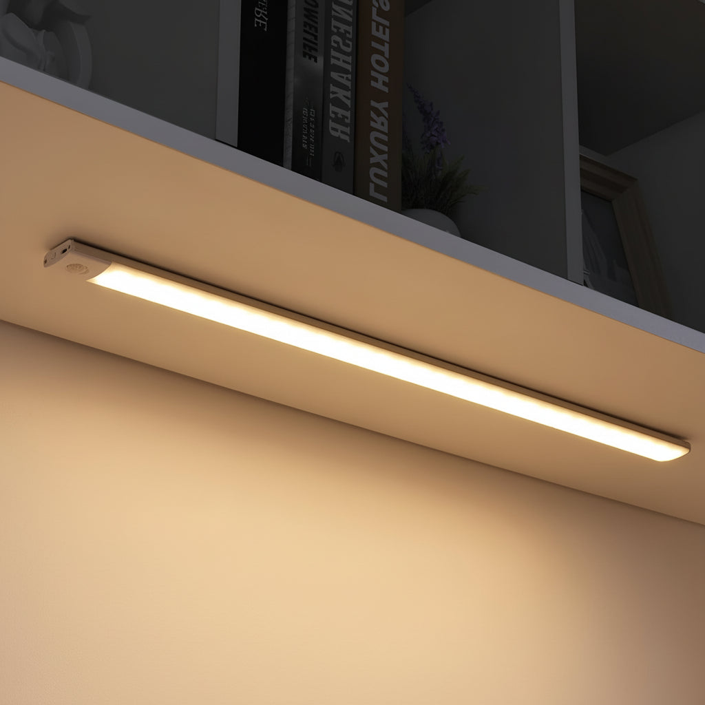 Luce Notturna Ricaricabile Senza Fili con Sensore di Movimento a LED da Attaccare