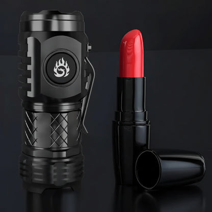 Mini Flashlight LED Compact Rechargeable Waterproof Handheld Torch