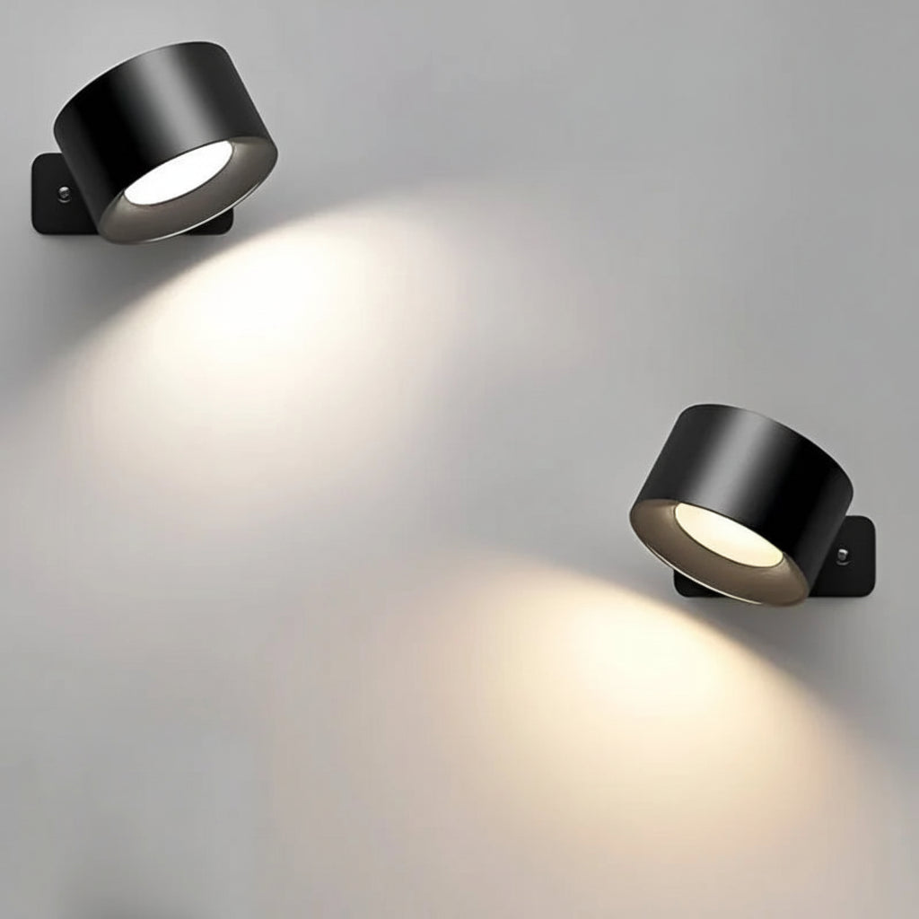Væglampe Trådløs Drejelig LED Natlampe