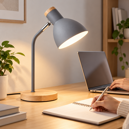LED Modern Desk Lamp Home Office Adjustable Arm