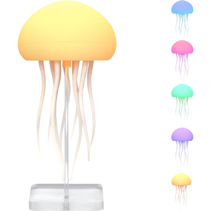 LED Lamp Ambient Mood Light Jellyfish Style Night Light Décor