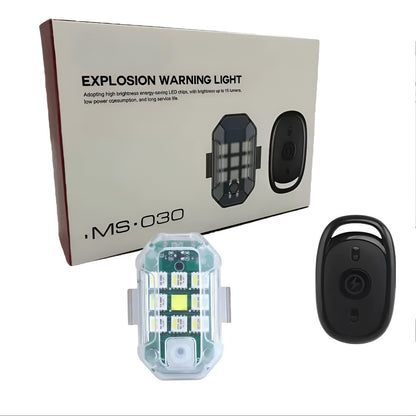 Strobe Lights LED Remote USB Vehicle Warning Flashers