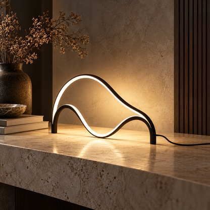 Dekorative LED-Tischlampe, energieeffizient, modernes Design