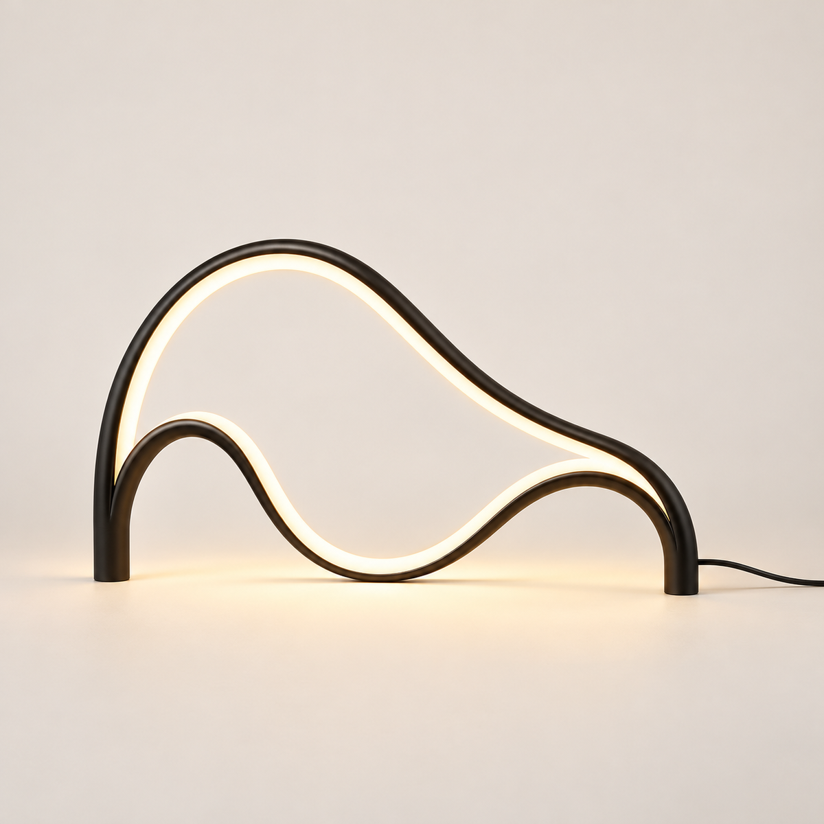 Dekorative LED-Tischlampe, energieeffizient, modernes Design