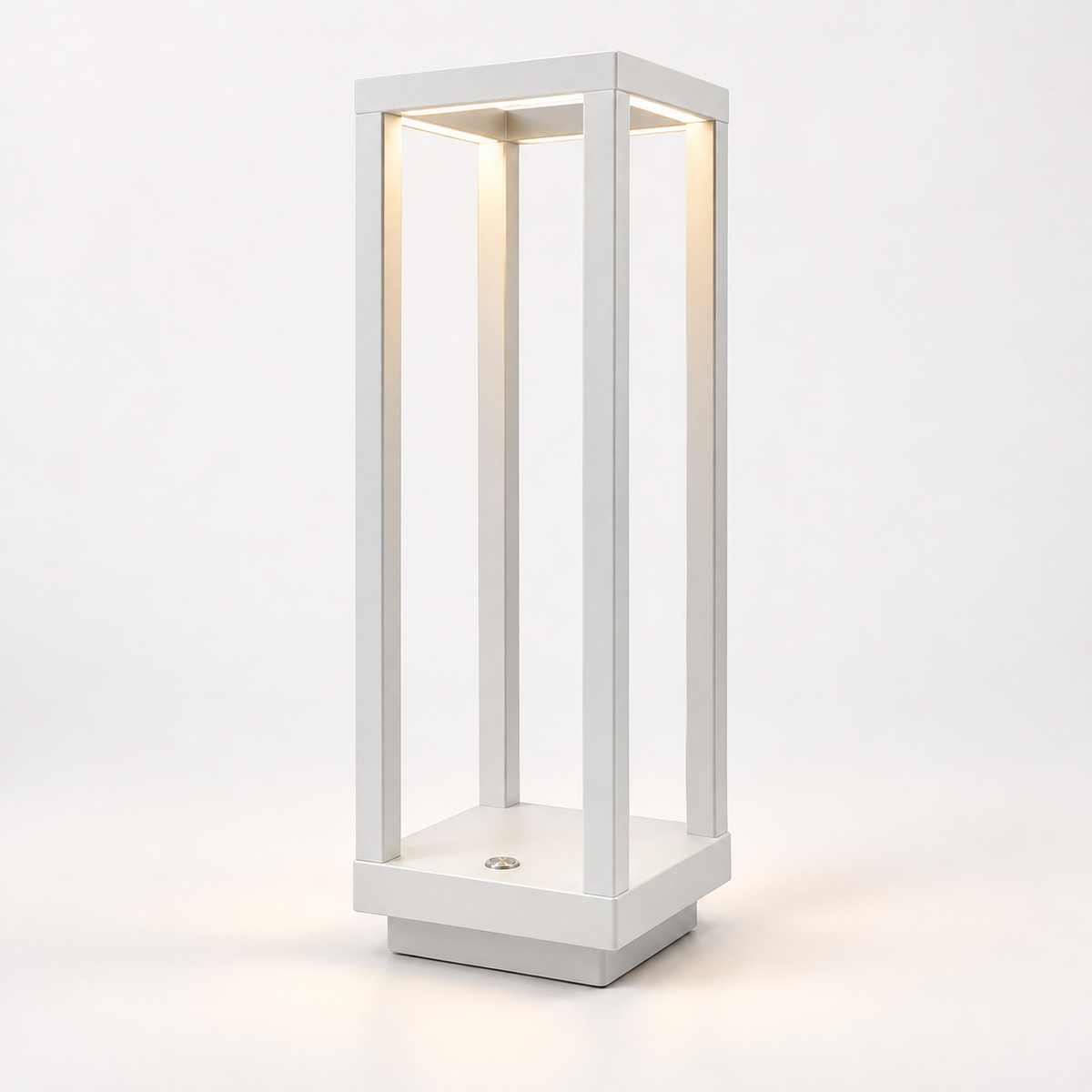 Lámpara de mesa LED para exterior, portátil, recargable con interruptor táctil