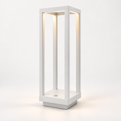 Lámpara de mesa LED para exterior, portátil, recargable con interruptor táctil